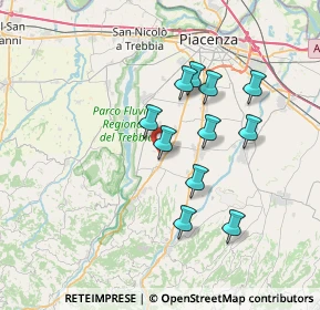 Mappa Via, 29020 Rivergaro PC, Italia (6.20727)