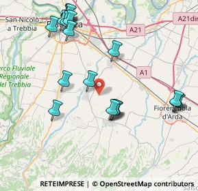 Mappa Via Napoli, 29019 San Giorgio piacentino PC, Italia (9.0885)