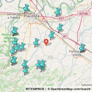 Mappa Via Napoli, 29019 San Giorgio piacentino PC, Italia (11.1645)