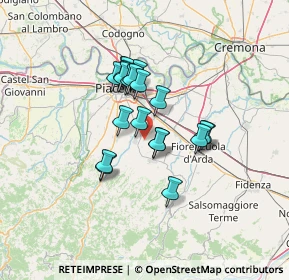 Mappa Via Napoli, 29019 San Giorgio piacentino PC, Italia (10.0305)