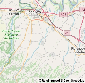 Mappa 29019 San Giorgio Piacentino PC, Italia (7.7665)