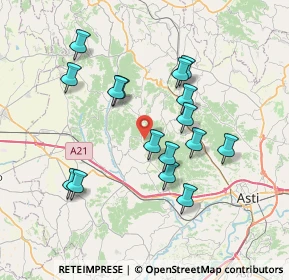 Mappa 14013 Cortandone AT, Italia (6.86)