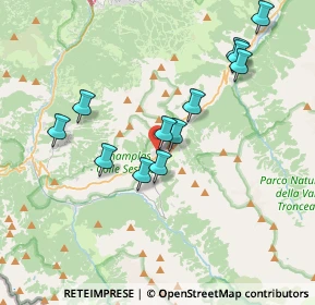 Mappa Via la Gleisa, 10058 Sestriere TO, Italia (3.55917)