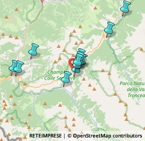 Mappa Via la Gleisa, 10058 Sestriere TO, Italia (4.5445)