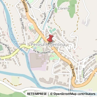 Mappa Via Roma, 8, 10063 Perosa Argentina, Torino (Piemonte)