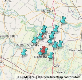 Mappa Str. Viazzone, 42045 Luzzara RE, Italia (10.98133)