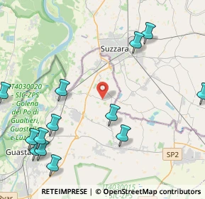 Mappa Str. Viazzone, 42045 Luzzara RE, Italia (5.63846)