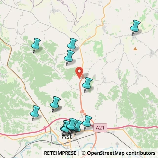 Mappa Via Statale, 14100 Asti AT, Italia (5.3925)
