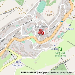 Mappa Via Fraiteve, 9/b, 10058 Sestriere, Torino (Piemonte)