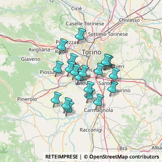 Mappa Via Prato Nuovo, 10048 Vinovo TO, Italia (10.3495)