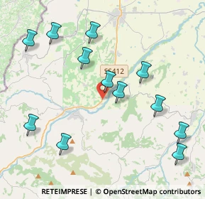 Mappa Frazione Fabbiano, 29011 Borgonovo Val Tidone PC, Italia (4.54583)