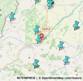 Mappa Frazione Fabbiano, 29011 Borgonovo Val Tidone PC, Italia (6.19684)