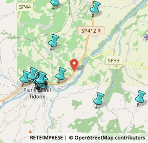 Mappa Frazione Fabbiano, 29011 Borgonovo Val Tidone PC, Italia (2.3215)