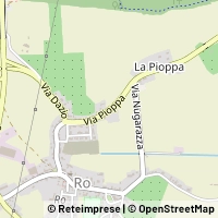 Mapa Riva del Po