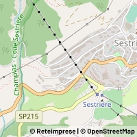 Map Sestriere