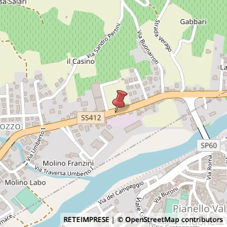 Mappa Via Enrico Fermi, 46, 29010 Nibbiano, Piacenza (Emilia Romagna)