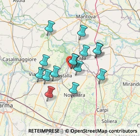 Mappa Via Tomba, 42045 Luzzara RE, Italia (11.01267)