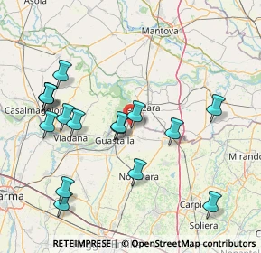 Mappa Via Tomba, 42045 Luzzara RE, Italia (17.08938)
