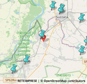 Mappa Via Tomba, 42045 Luzzara RE, Italia (7.09154)