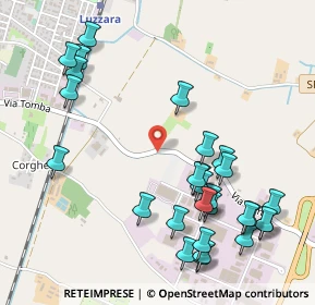 Mappa Via Tomba, 42045 Luzzara RE, Italia (0.60357)