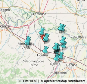 Mappa Frazione Roncole Verdi, 43011 Busseto PR, Italia (11.21444)