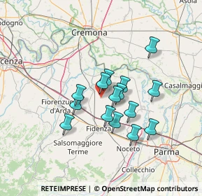 Mappa Frazione Roncole Verdi, 43011 Busseto PR, Italia (10.52933)