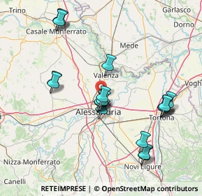 Mappa Via Costanza, 15122 Alessandria AL, Italia (15.4755)