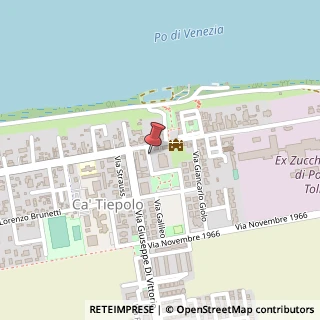 Mappa Via Dino Campion, 6, 45018 Porto Tolle, Rovigo (Veneto)