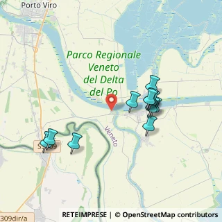 Mappa Via Marina, 45010 Taglio di po RO, Italia (3.58545)