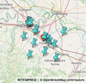 Mappa S. Bassano, 29010 Fiorenzuola D'arda PC, Italia (10.98737)