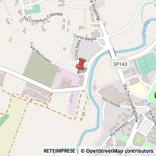 Mappa Via Martinetto, 3a, 10048 Vinovo, Torino (Piemonte)