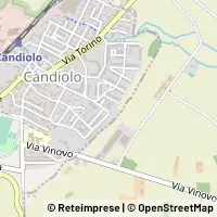 Hartă Candiolo