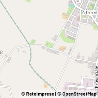 Mapa Sissa Trecasali