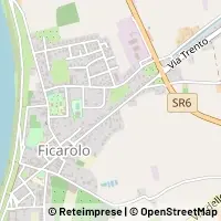 Kaart Ficarolo