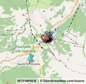 Mappa Via Assietta, 10058 Sestriere TO, Italia (0.3785)