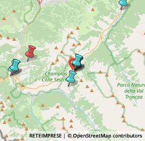 Mappa Via Assietta, 10058 Sestriere TO, Italia (5.59824)