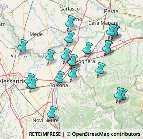 Mappa 15055 Pontecurone AL, Italia (15.7025)