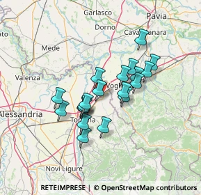 Mappa 15055 Pontecurone AL, Italia (10.663)