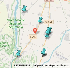 Mappa SS45 KM 129-687 Loc, 29027 Podenzano PC, Italia (4.21364)