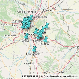 Mappa Via G.Agnelli, 10026 Santena TO, Italia (12.113)