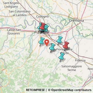 Mappa Via Giuseppe Verdi, 29019 San Giorgio piacentino PC, Italia (10.42118)