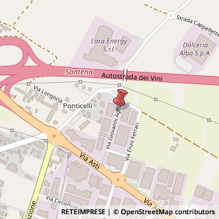 Mappa Via Giovanni Agnelli, 6, 10026 Santena, Torino (Piemonte)