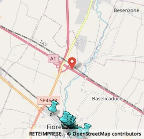 Mappa A1 - Autostrada del Sole, 29016 Cortemaggiore PC, Italia (3.434)