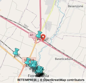 Mappa A1 - Autostrada del Sole, 29016 Cortemaggiore PC, Italia (2.992)