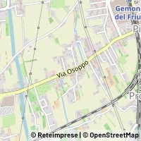 Kort Gemona del Friuli