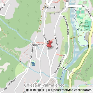 Mappa Via Bernina, 32, 23023 Chiesa in Valmalenco, Sondrio (Lombardia)