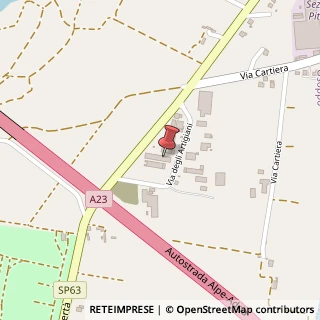 Mappa Via degli Artigiani, 5, 33010 Osoppo, Udine (Friuli-Venezia Giulia)