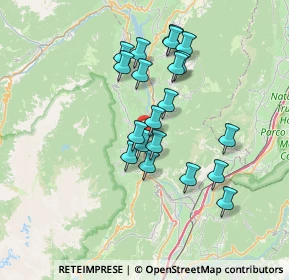 Mappa Via Case Sparse, 38010 Denno TN, Italia (6.1025)