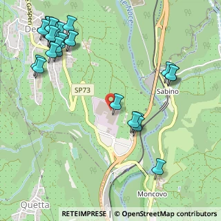 Mappa Via Case Sparse, 38010 Denno TN, Italia (0.6963)