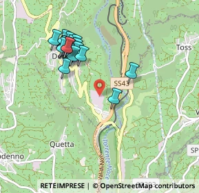 Mappa Via Case Sparse, 38010 Denno TN, Italia (0.9095)